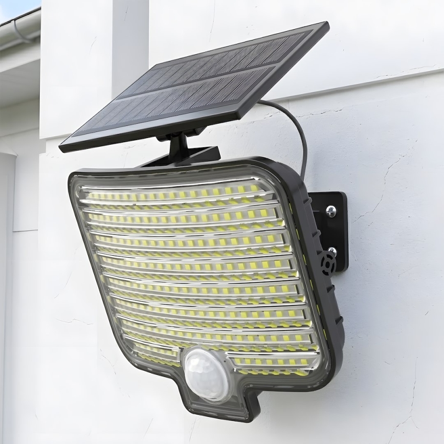 LED прожектор със сензор и слънчев панел ALEX LED/5,5W/3,7V 1200 mAh IP44