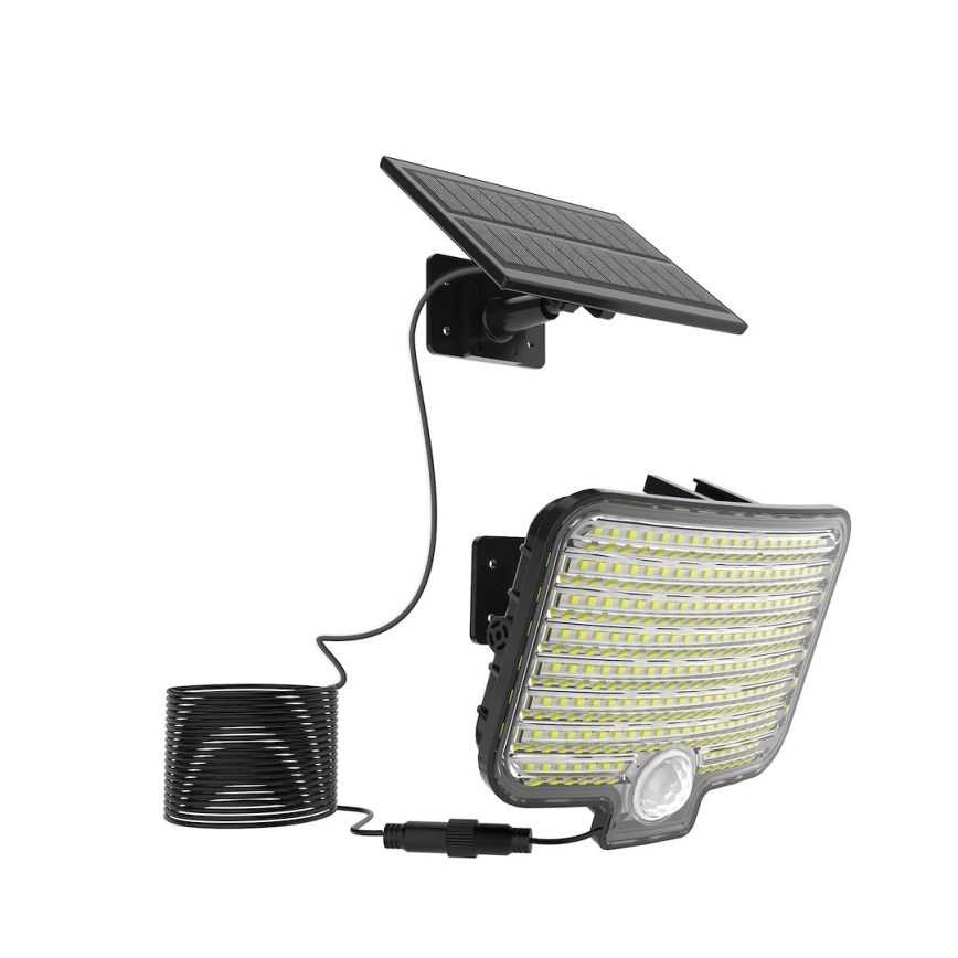 LED прожектор със сензор и слънчев панел ALEX LED/5,5W/3,7V 1200 mAh IP44