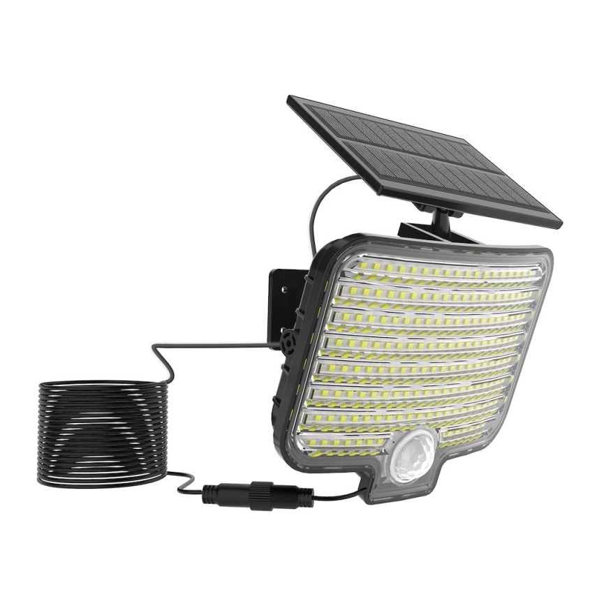 LED прожектор със сензор и слънчев панел ALEX LED/5,5W/3,7V 1200 mAh IP44