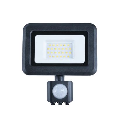 LED Прожектор със сензор LED/20W/230V 4000K IP44
