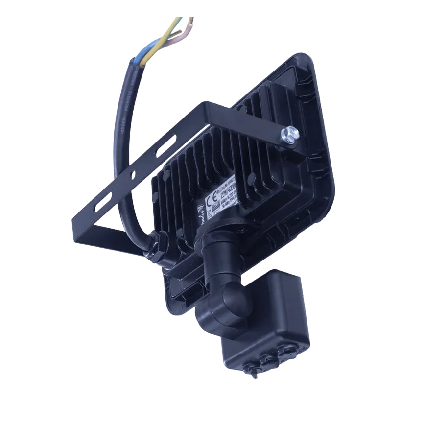 LED Прожектор със сензор LED/20W/230V 4000K IP44