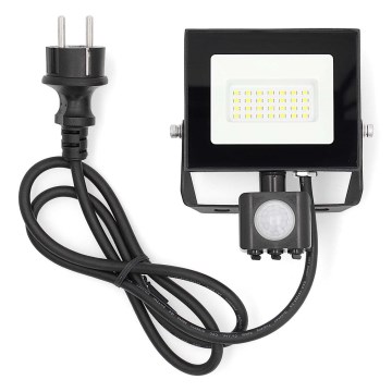 LED Прожектор със сензор LED/20W/230V 4000K IP44