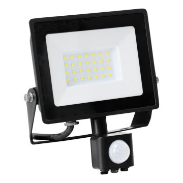 LED Прожектор със сензор LED/30W/230V 6500K IP44