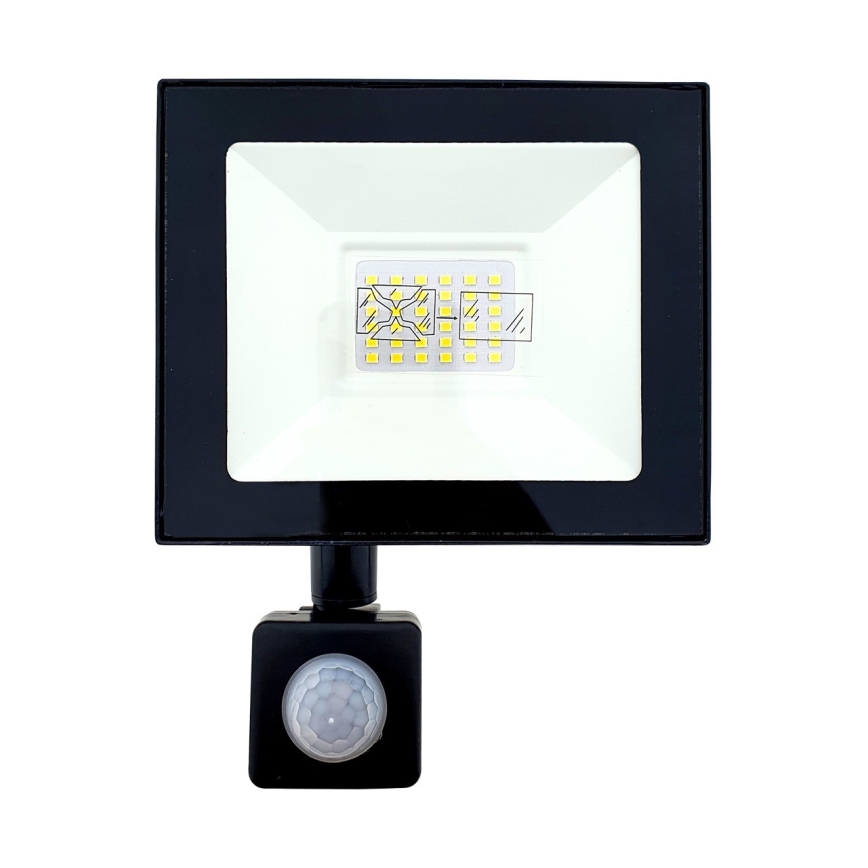 LED Прожектор със сензор LED/50W/230V IP44