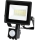 LED Прожектор със сензор MHC LED/20W/230V IP44 6500K черен