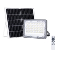 LED прожектор със соларен панел FOCUS 60W/10000 mAh 3,2V 6000K IP65 + дистанционно управление