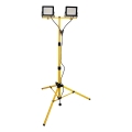 LED прожектор със стойка 2xLED/30W/230V 6500K IP65 жълт