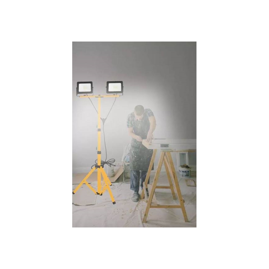LED Прожектор със стойка 2xLED/30W/230V IP65