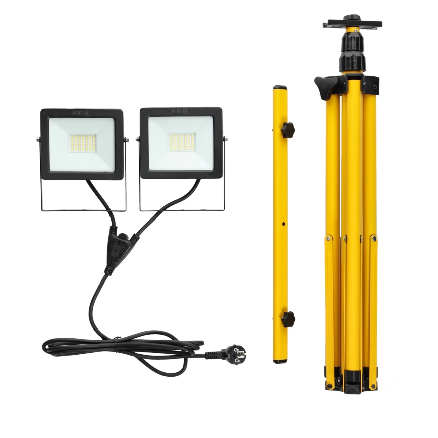 LED Прожектор със стойка 2xLED/30W/230V IP65