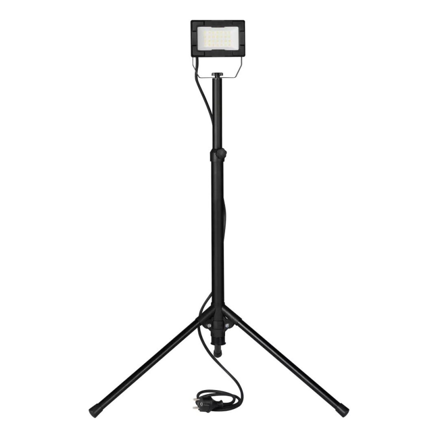 LED прожектор със стойка LED/20W/230V 5000K IP65 черен