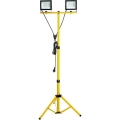LED Прожектор със стойка TIGRA 2xLED/50W/230V 4000K IP54 черен/жълти