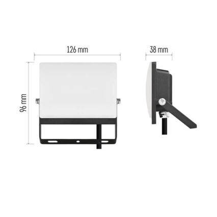 LED прожектор TAMBO EVO LED/20W/230V 4000K IP65 черен