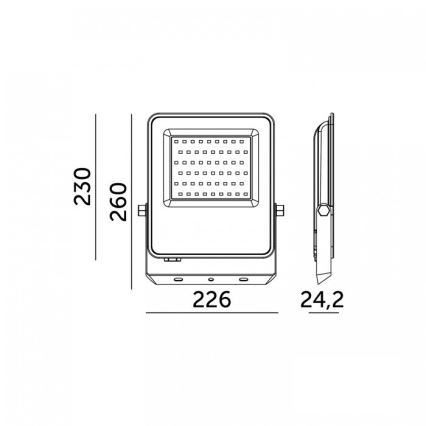 LED прожектор ULSAN LED/100W/230V 4000K IP65