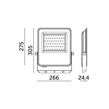 LED прожектор ULSAN LED/150W/230V 4000K IP65