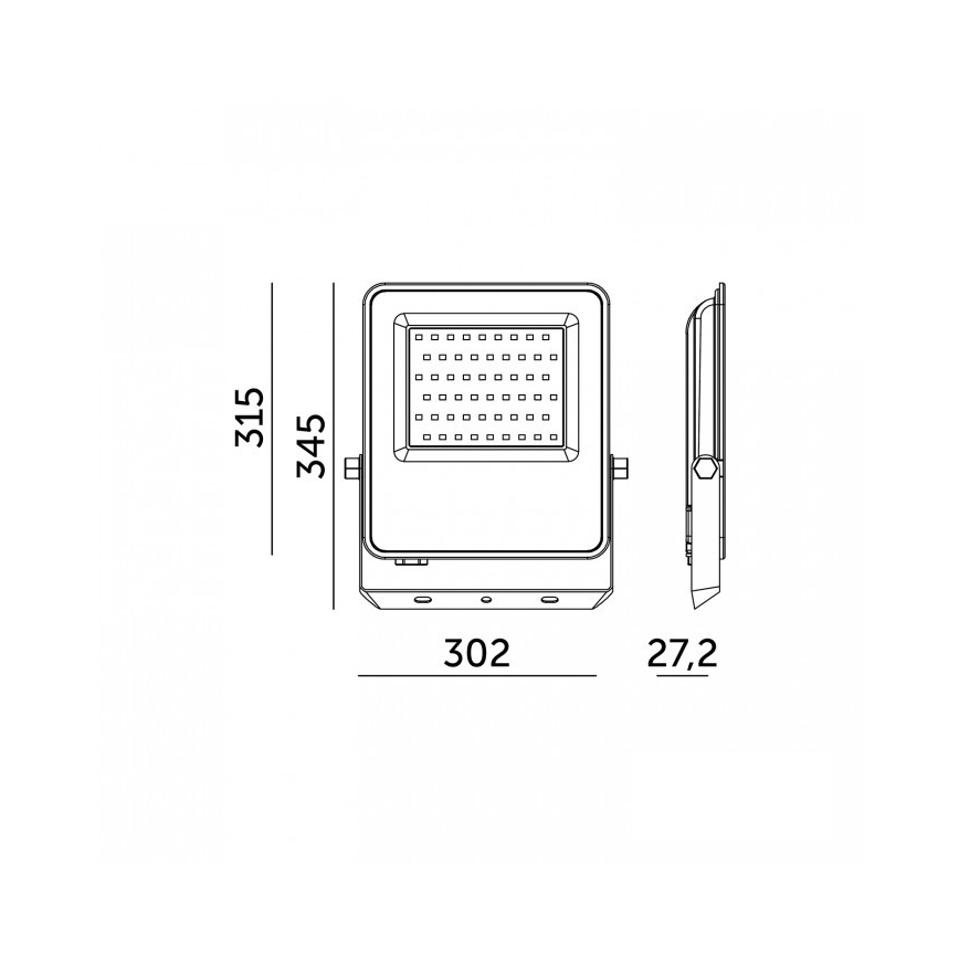 LED прожектор ULSAN LED/200W/230V 4000K IP65