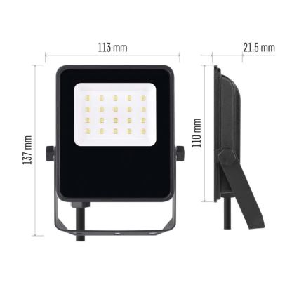 LED Прожектор VISIO LED/20W/230V 4000K IP65