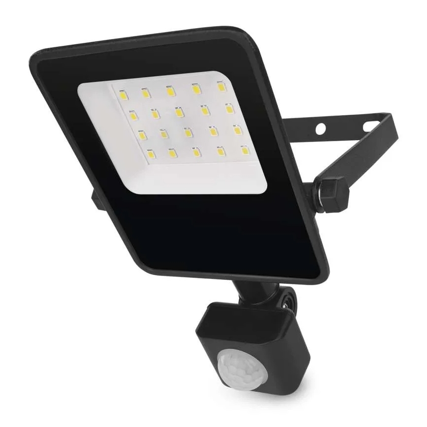 LED прожектор с сензор VISIO LED/10W/230V 4000K IP65