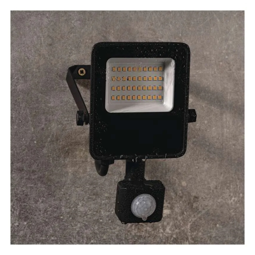 LED прожектор с сензор VISIO LED/20W/230V 4000K IP65