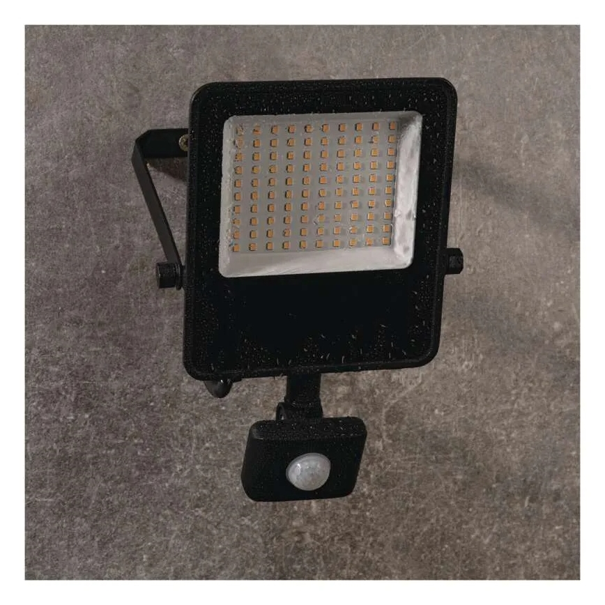 LED прожектор с сензор VISIO LED/50W/230V 4000K IP65
