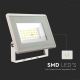 LED Прожектор LED/20W/230V 3000K IP65 бял