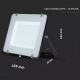 LED прожектор SAMSUNG CHIP LED / 200W / 230V 6400K IP65 черен