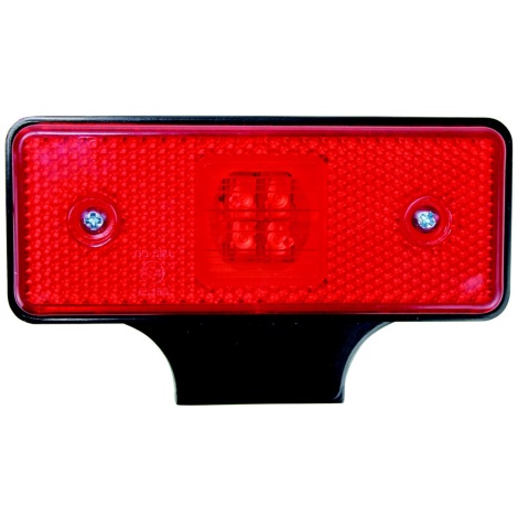 LED Прожектор SINGLE LED/0,2W/12-24V IP67 червен