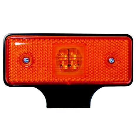 LED Прожектор SINGLE LED/0,2W/12-24V IP67 оранжев