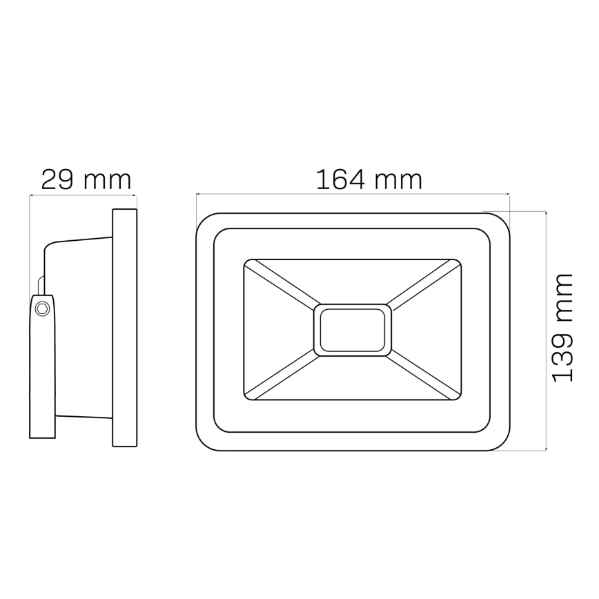 LED Рефлектор LED/30W/230V IP65