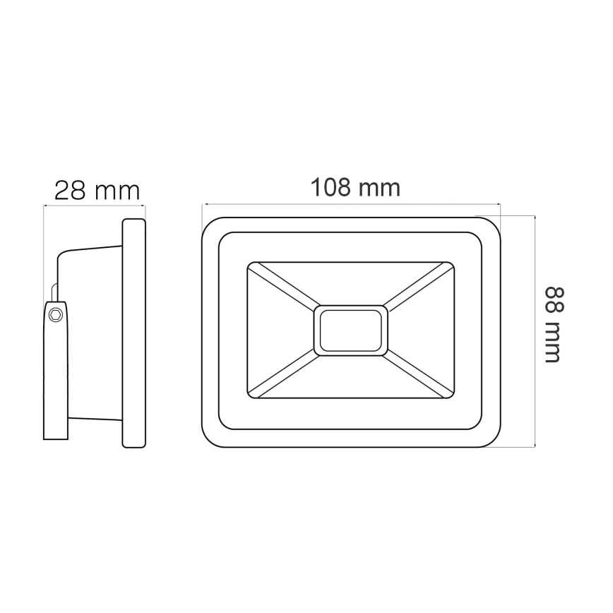 LED РефлекторLED/20W/230V IP65