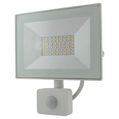 LED Рефлектор със сензор LED/30W/230V IP64 2400lm 4200K