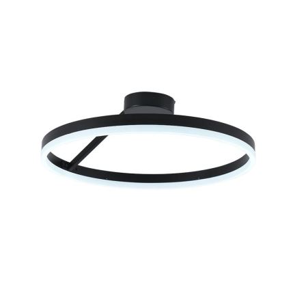 LED регулируема плафониера LED/40W/230V 3000-6500K черна + дистанционно управление