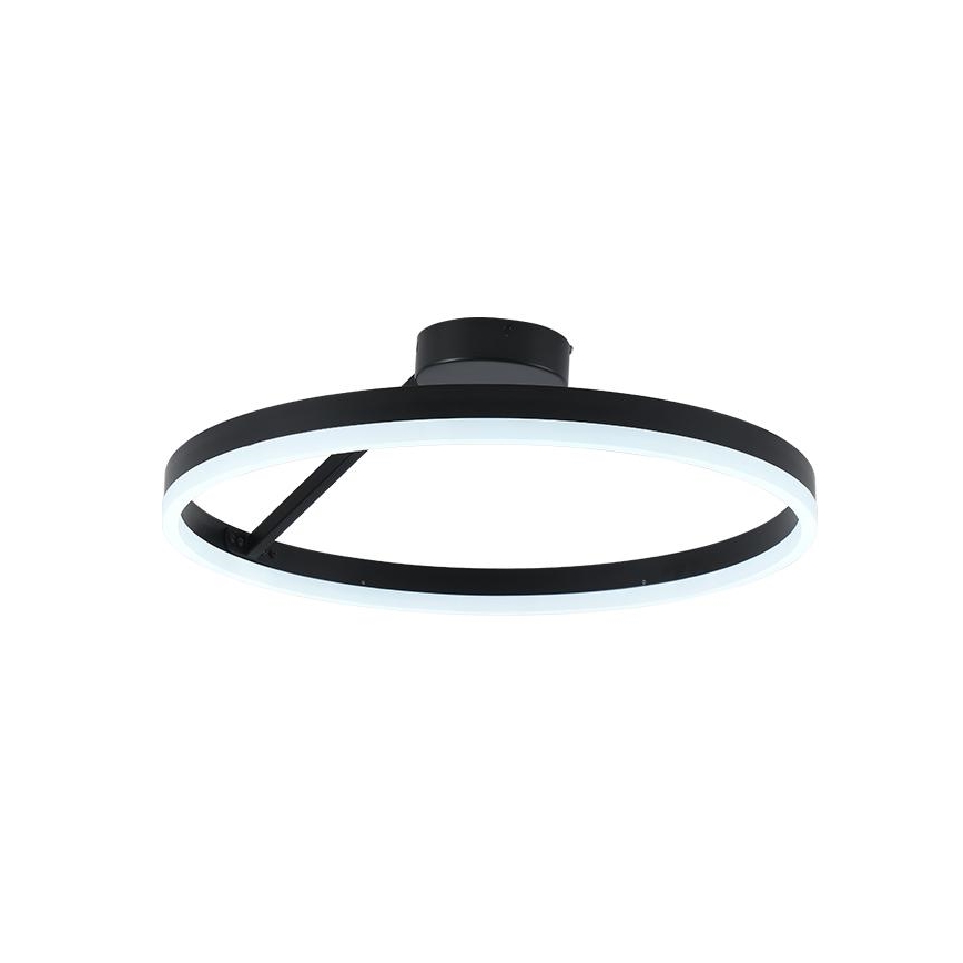 LED регулируема плафониера LED/40W/230V 3000-6500K черна + дистанционно управление