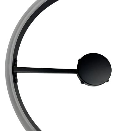 LED регулируема плафониера LED/40W/230V 3000-6500K черна + дистанционно управление