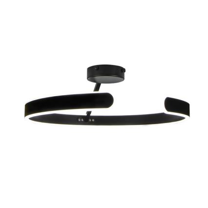 LED Регулируема плафониера LED/72W/230V 3000-6500K черна + дистанционно управление
