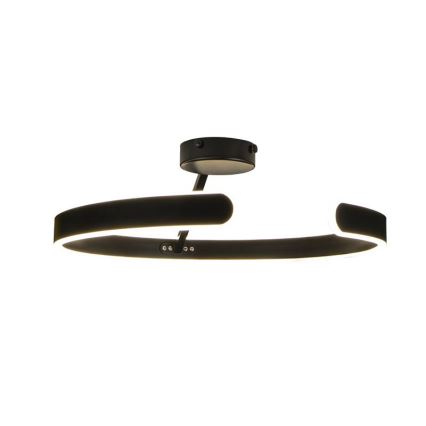 LED Регулируема плафониера LED/72W/230V 3000-6500K черна + дистанционно управление