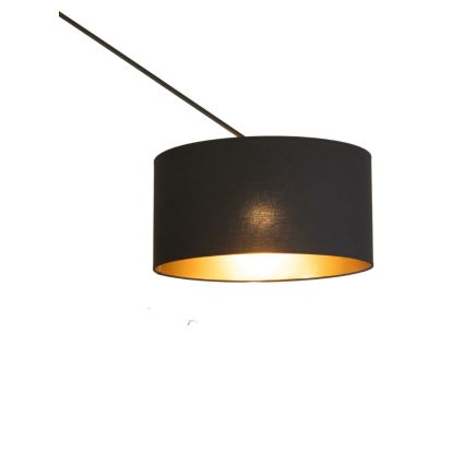 LED регулируем полилей на прът GORTA 1xE27/60W/230V черно/златно