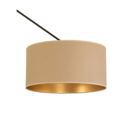 LED регулируем полилей на тръба GORTA 1xE27/60W/230V бежов/златист