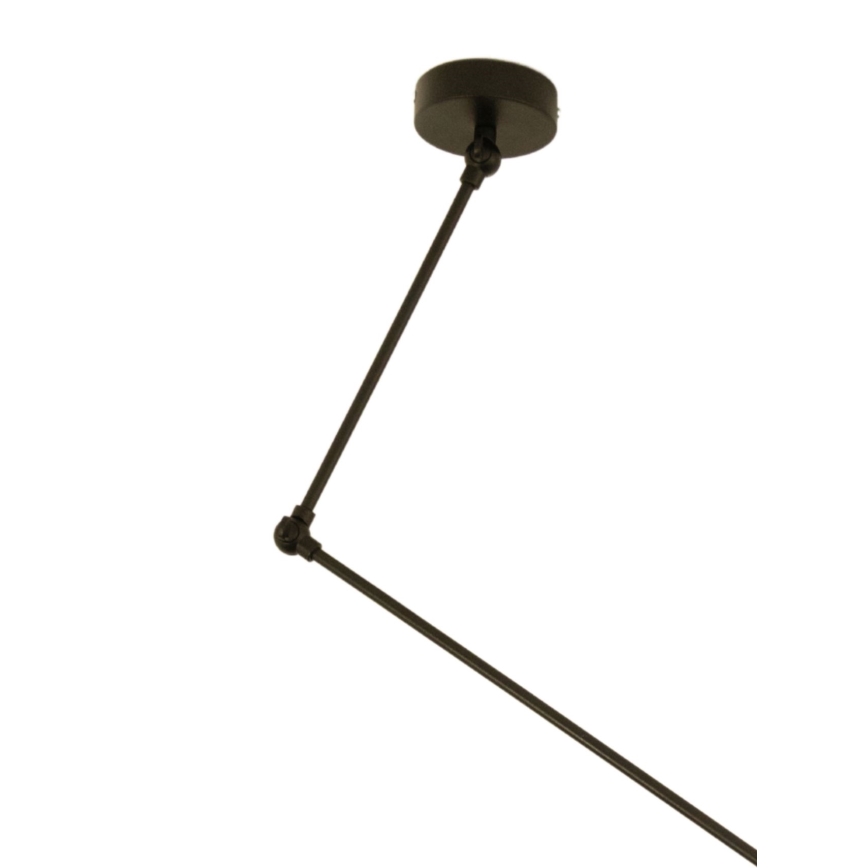 LED регулируем полилей на тръба GORTA 1xE27/60W/230V бежов/златист