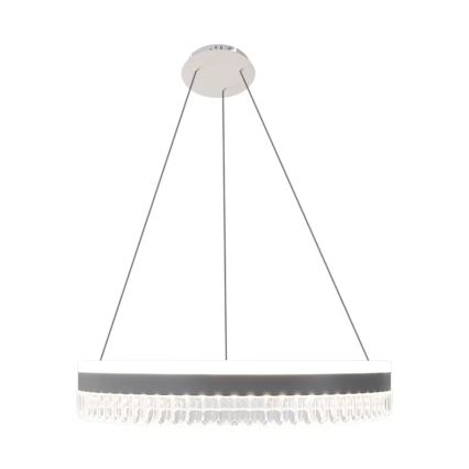 LED регулируема кристална полилей на кабел LED/80W/230V 3000-6500K бял + дистанционно управление