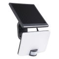 LED регулируем соларен прожектор с датчик за движение и здрач LED/10W/3000 mAh 4000K IP54