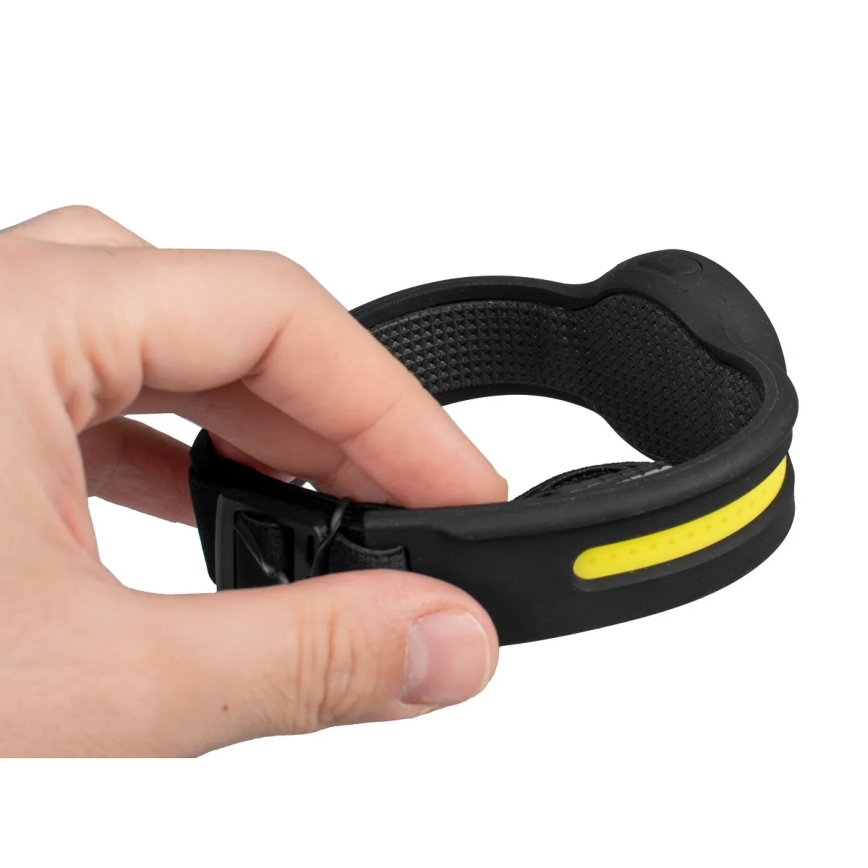 Димируема акумулаторна LED челна лампа с червена светлина LED/5V IPX4 550 lm 600 mAh