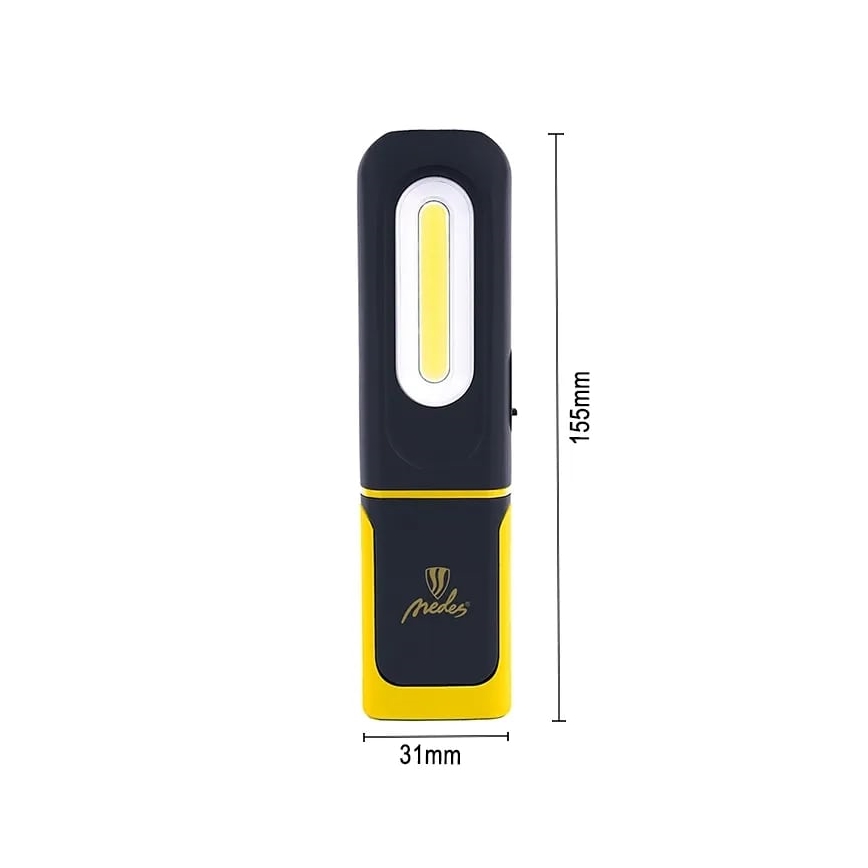 LED Регулируема презареждаема работна фенер LED/8W/5V IP44 420 lm 1200 mAh