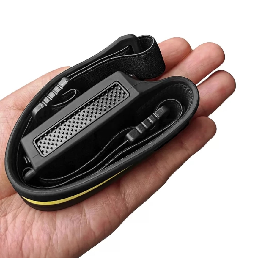 LED регулируема презареждаема челна лампа със сензор 2xLED/5V IP44 350 lm 1200 mAh