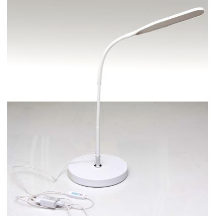 LED Регулируема лампа 3в1 LED/10W/230V 3000/4000/6000K CRI 90 бяла