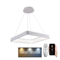 LED регулируема лампа на кабел LED/55W/230V 3000-6500K бяла + дистанционно управление