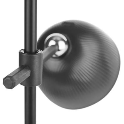 LED регулируема презареждаема настолна лампа магнитна 4 в 1 LED/4,2W/3,7V 4000K 1200mAh черна