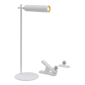 LED регулируема магнитна презареждаща се настолна лампа 3 в 1 LED/3W/5V 4000K 1500 mAh бяла