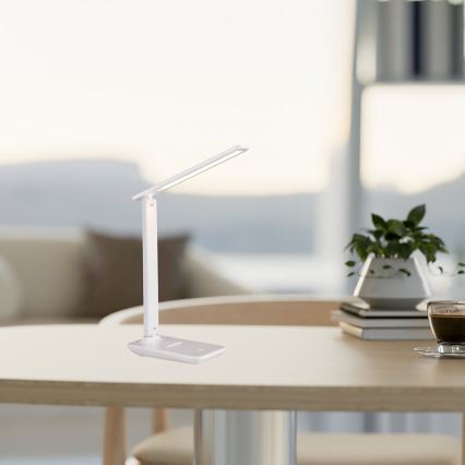 LED регулируема настолна лампа POST LED/5W/5V 3000-6500K бяла