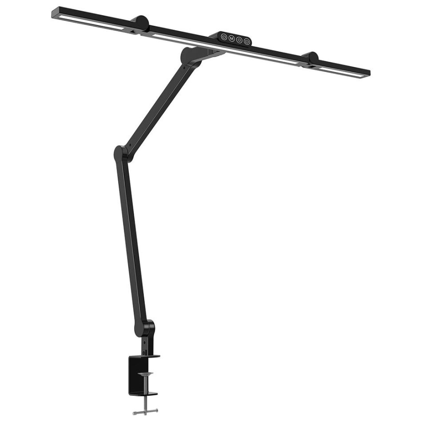 LED регулируема сензорна гъвкава настолна лампа LED/24W/230V 3000-6500K CRI 92 черна