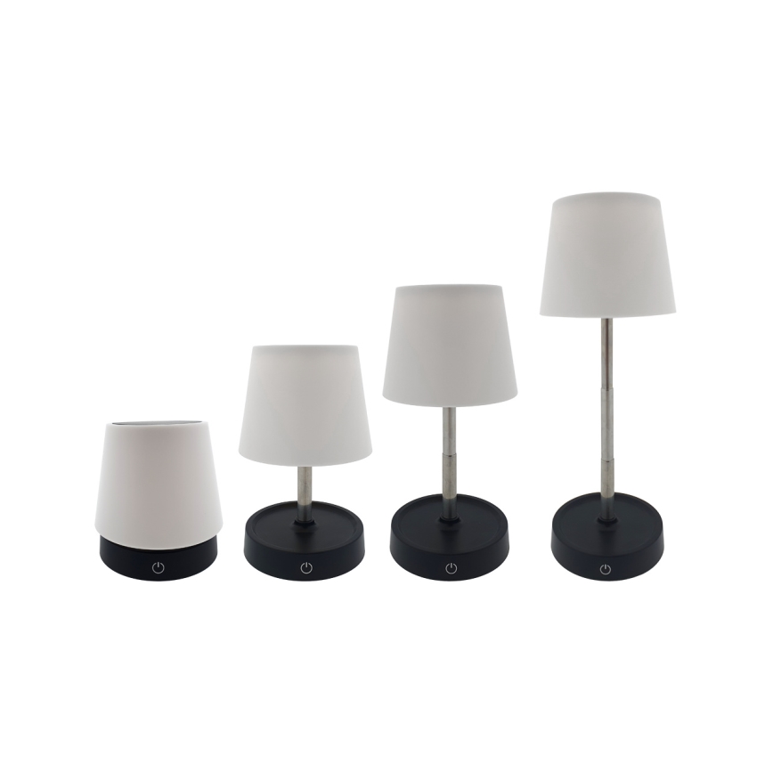 LED регулируема настолна лампа с докосване LED/3W/5V USB 800 mAh бяла